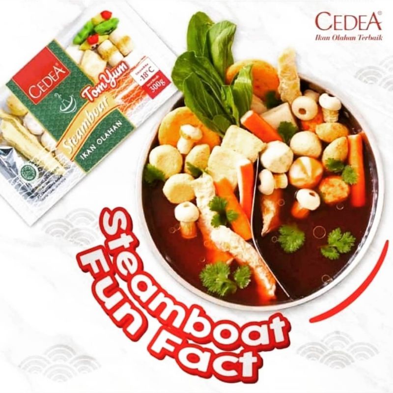 

PROMO CEDEA Steamboat TOMYUM / CEDEA TOMYUM 300 gr