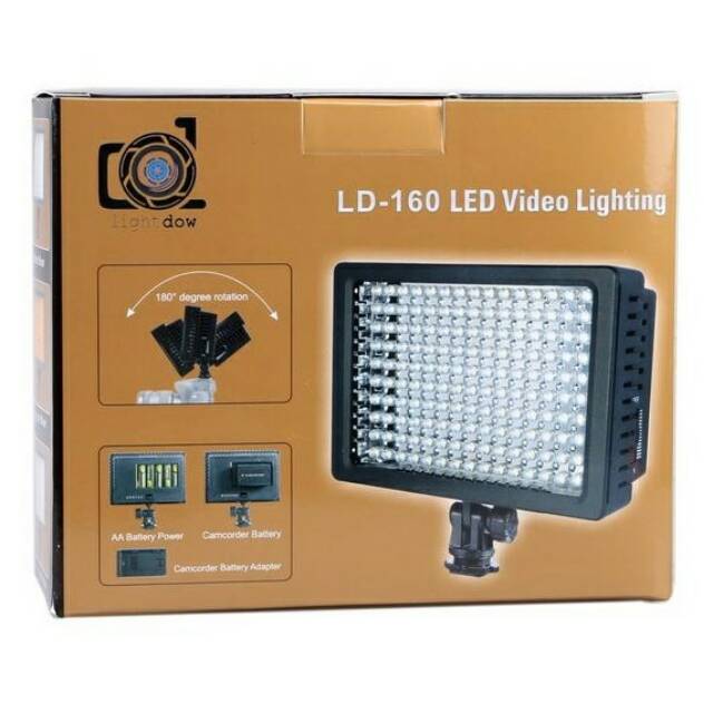 Lighting Kamera Video / Vlog 160 led