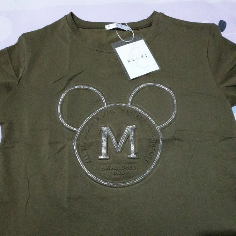 Kaos Atasan import Malaysia merek Kloyi