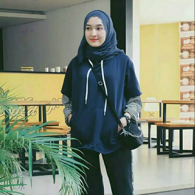 SW SABYAN HODIE/ FIT XL./tangan double/bukan model sambungan