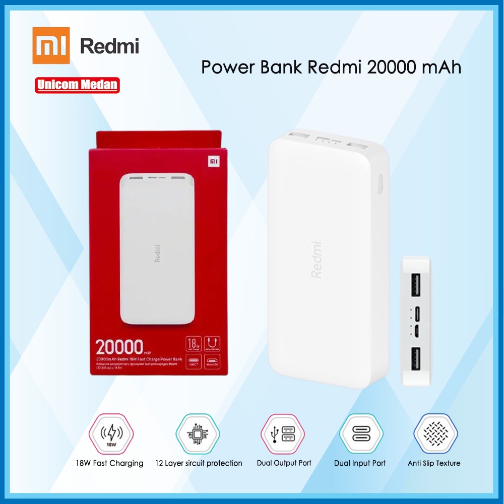 Powerbank redmi 20000mah