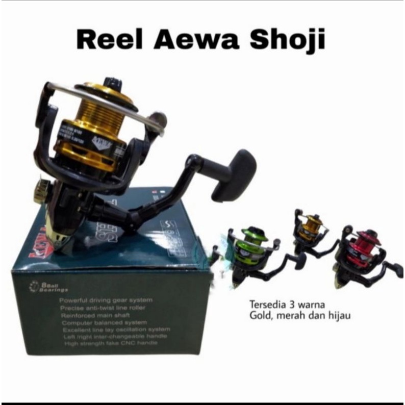 REEL AEWA SHOJI 1000/2000/3000/4000/6000 .... 8 BALL BEARING