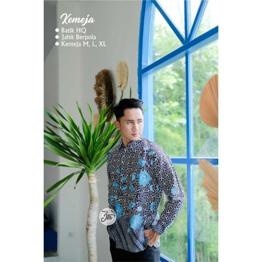 TERBARU Coupel Batik Kombanasi Katun Moscrep M L XL