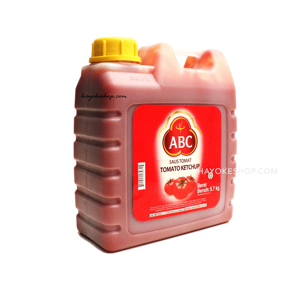 

ABC SAUS TOMAT 5.7KG PER GALON