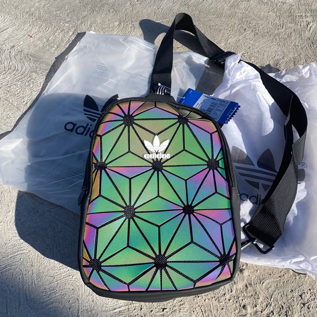 adidas reflective sling bag