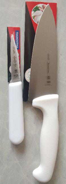 Pisau Dapur 6 Inchi Tramontina Chef Knife 24609/086 Putih Original Brazil Tajam