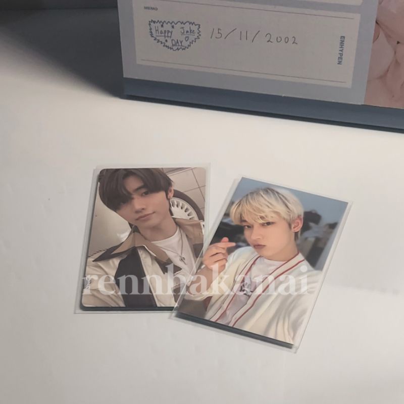 PHOTOCARD SUNGHOON DOWN UNI SUNOO BDC