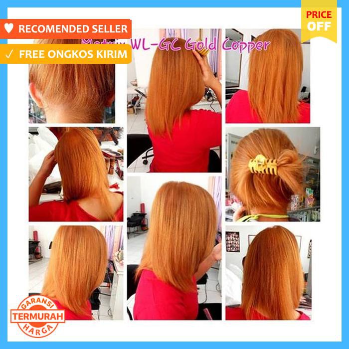 Matrix Wonder Light Gold Copper Blonde Hair Dye Cat Rambut Pirang