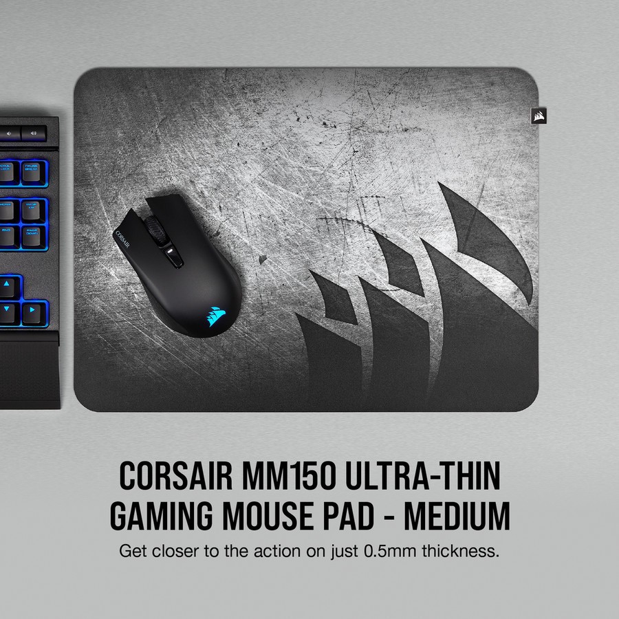 Corsair MM150 Ultra-Thin Gaming Mouse Pad – Medium Mat Mousepad