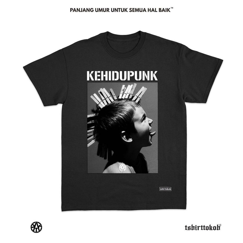 Tshirttokoh - Kaos Kehidupunk 01