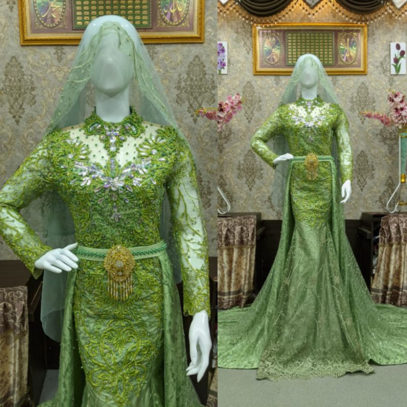 GAUN PENGANTIN MODERN | GAUN AKAD PERNIKAHAN | GAUN PESTA | KEBAYA PENGANTIN MEWAH | GOWN PENGANTIN