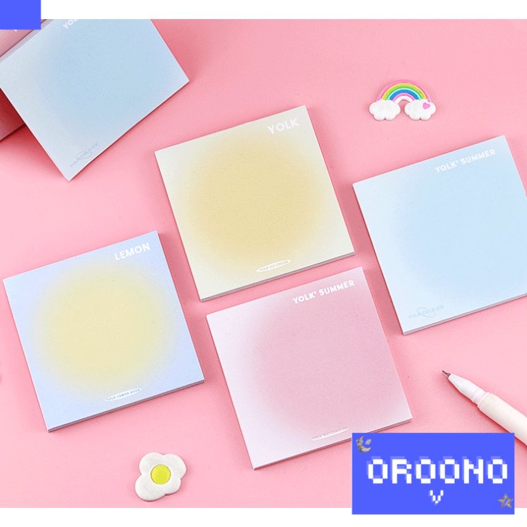 

oroono - Stickynotes Post It Memopad Colour Gradient