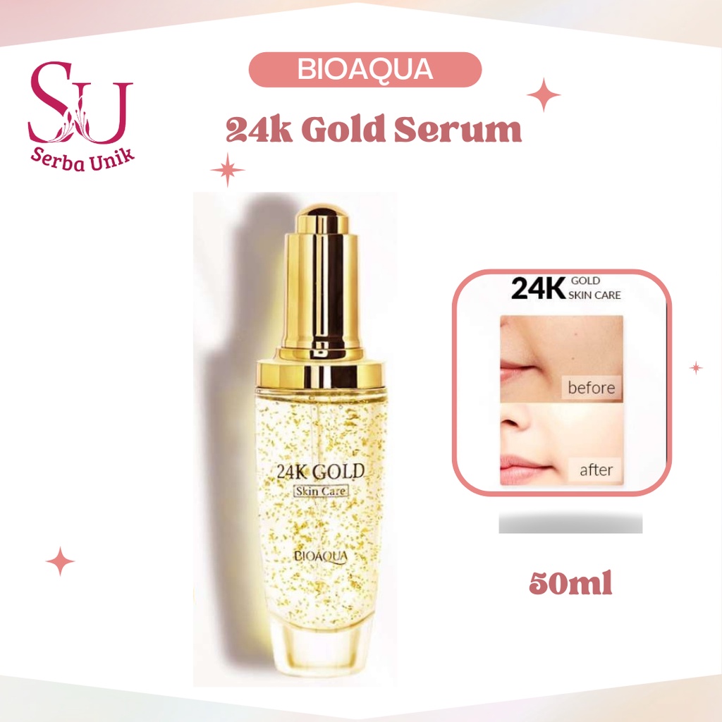 Bioaqua 24K Gold Serum Skincare 30ml &amp; 50ml