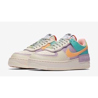 nike air force 1 af1 w shadow pastel pale ivory pink purple