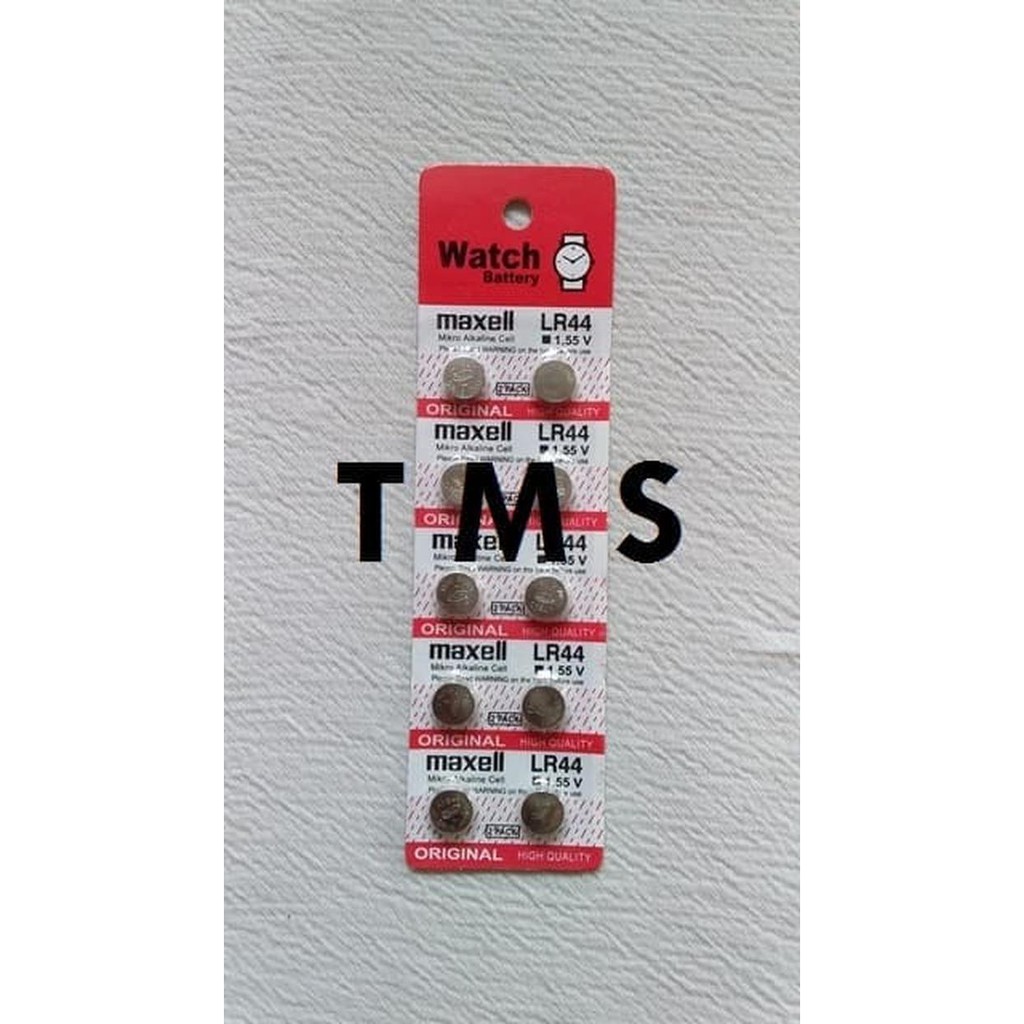 

Dijual Baterai LR44 / AG13 - Batre Kalkulator, Mainan, Senter, Laser