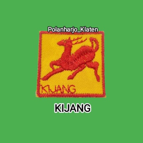 Tanda Regu Pramuka Putra Kijang / Tanda Regu Kijang