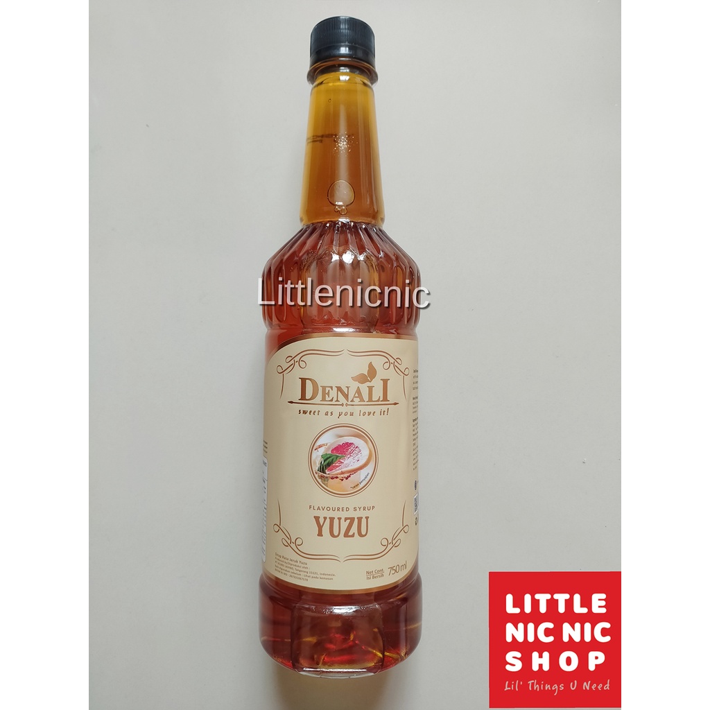 

Denali Yuzu Flavoured Syrup 750 ML sirup minuman cafe