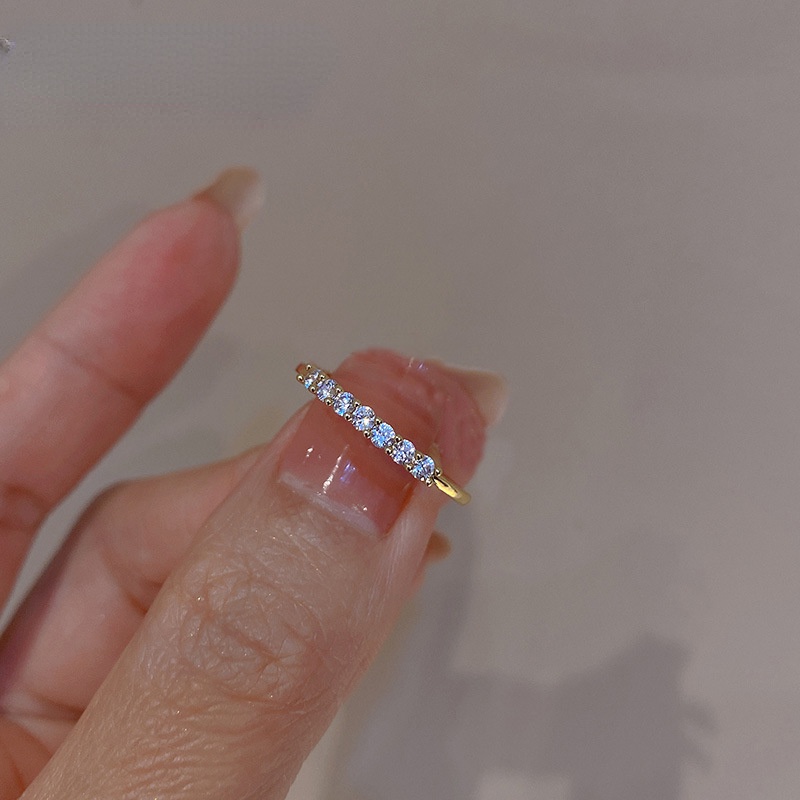 Cincin Zircon Bentuk Hati Untuk Wanita