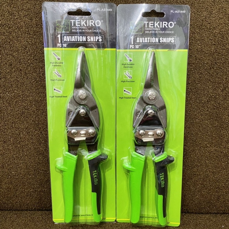 Tang Tekiro 10” aviation snips / Tang Tekiro 10 inch aviation snips