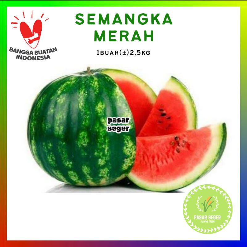 

BUAH SEMANGKA MERAH SEGAR [1 Buah, 2.5Kg]