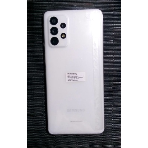 HP Samsung Galaxy A72 8/128gb Second,Baru Buka Dus,99 % blm pakai, dijamin Mulus 99%