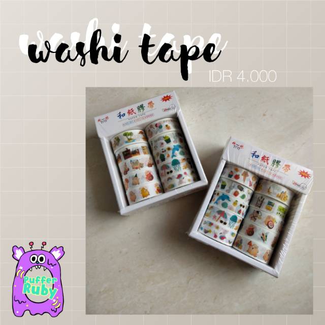 

Cute Washi Tape / Paper Tape
