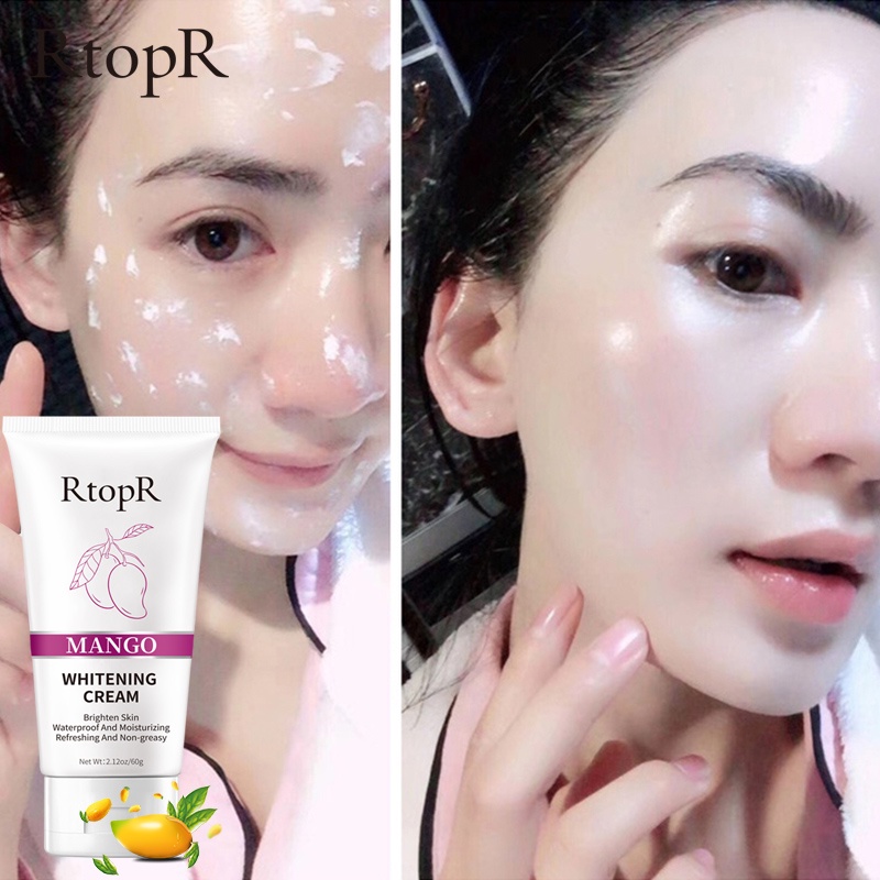 RTOPR MANGO WHITENING CREAM / CREAM PENCERAH ALAMI PEMUTIH PELEMBAB KRIM TUBUH DAN WAJAH ORIGINAL