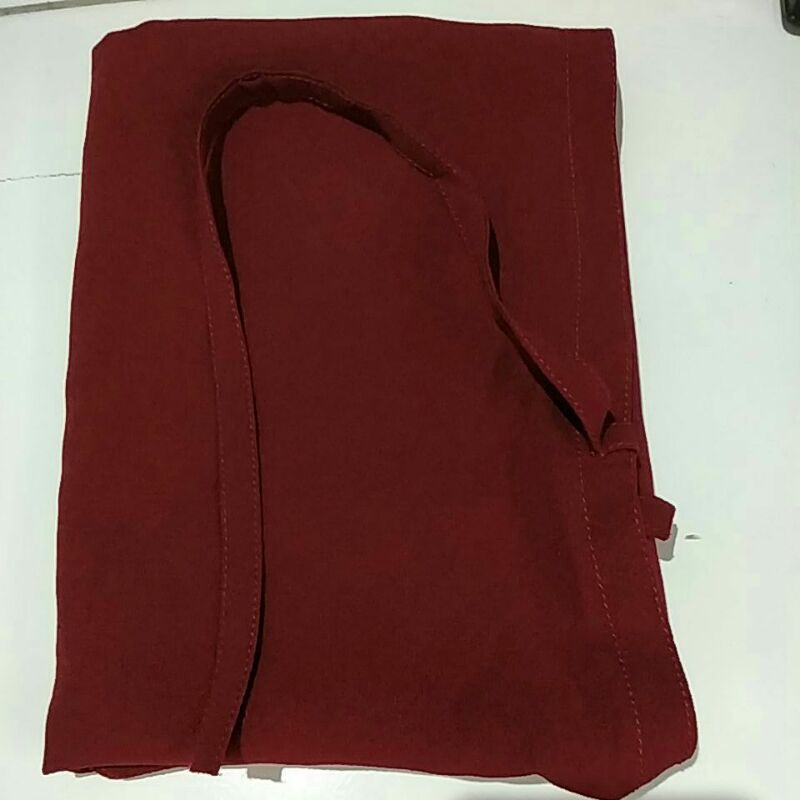 KERUDUNG MARYAM/HIJAB MARYAM/BERGO MARYAM-MAROON