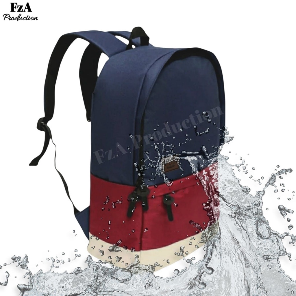Big Promo..Tas Ransel Distro sekolah kuliah Kerja Pria 4286CV Tas Premium - Ads Navy-5