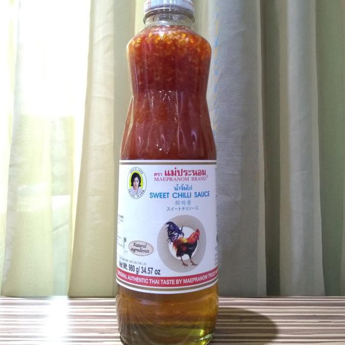 

Bumbu & Bahan Masakan Maepranom Brand Sweet Chili Sauce 980Gr / Dipping Sauce Thailand Rempah