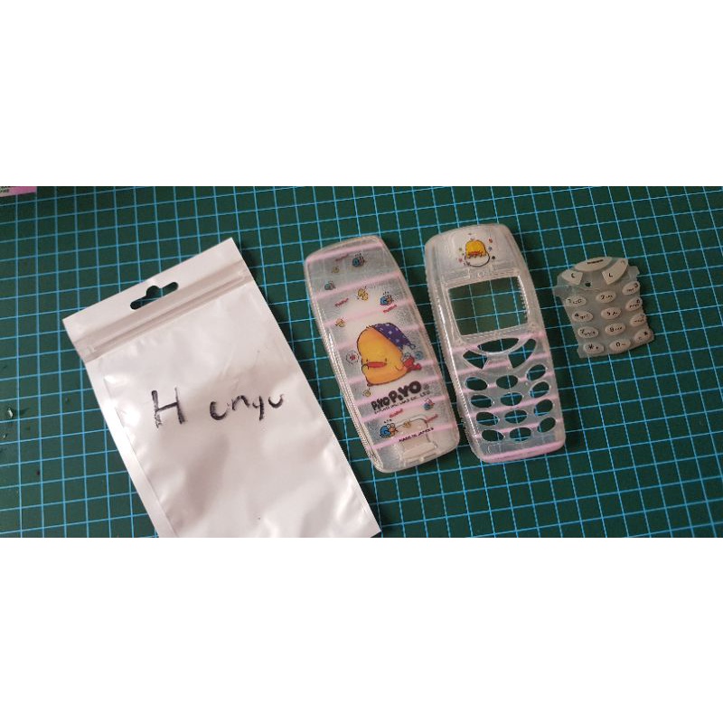 casing nokia 3310 bisa 3315 3330 semi transparan karakter