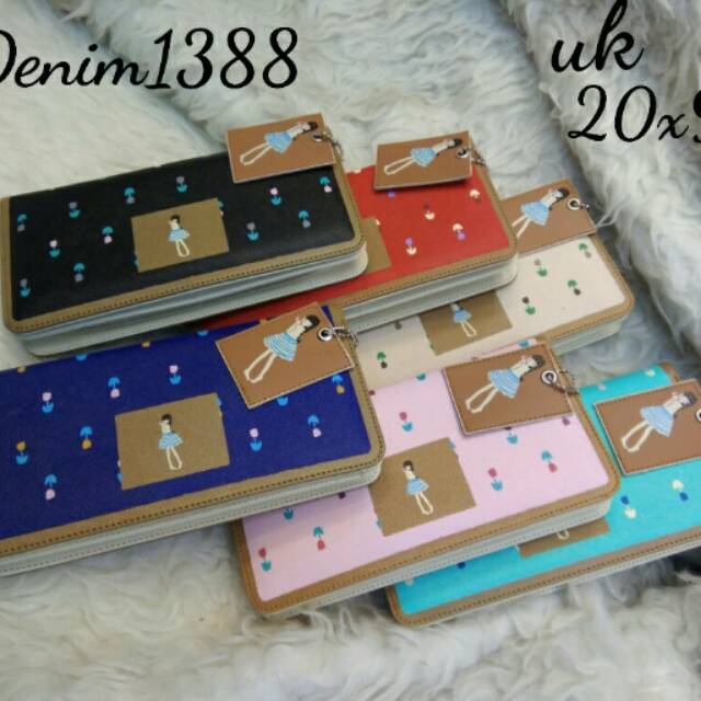 Dompet olif/dompet wanita /dompet panjang /dompet lucu/dompet local