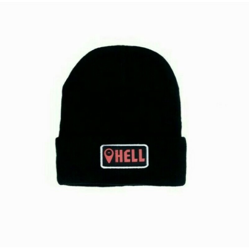 BEANIE KUPLUK ELECTROHELL / AHB PLACE BK