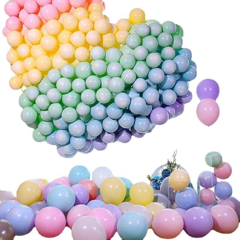 Balon Macaron 5 Inch Polos 1 Pcs Balon Ulang Tahun Pastel 12.7cm Ballon Chrome Dekorasi Murah