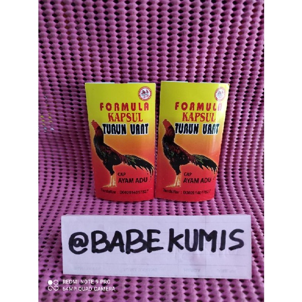 Obat Turun Urat Ayam