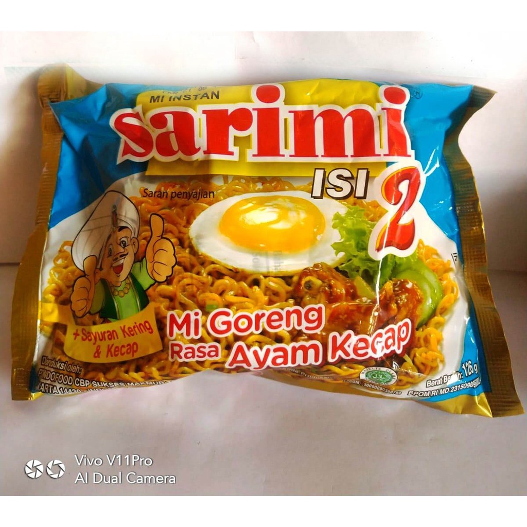 

Sarimi isi 2 Mie Instan kemasan 1 Pcs Banyak Rasa