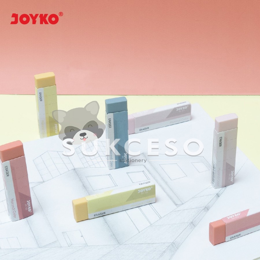 

Joyko Penghapus Eraser ER-123 Morandi Color Murah