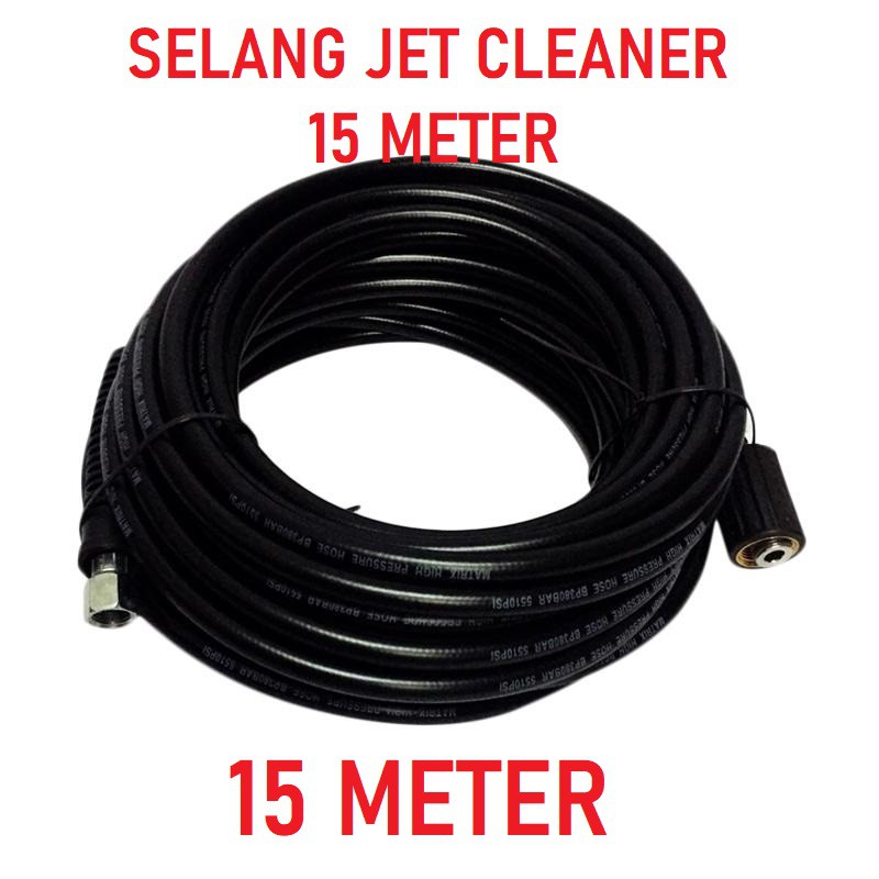 Selang Jet Cleaner 15M 15 Meter High Pressure Hose Merk H&amp;L