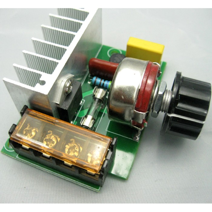 Dimmer AC 220V 4000W - 220 Volt 4000 Watt SCR Voltage Regulator