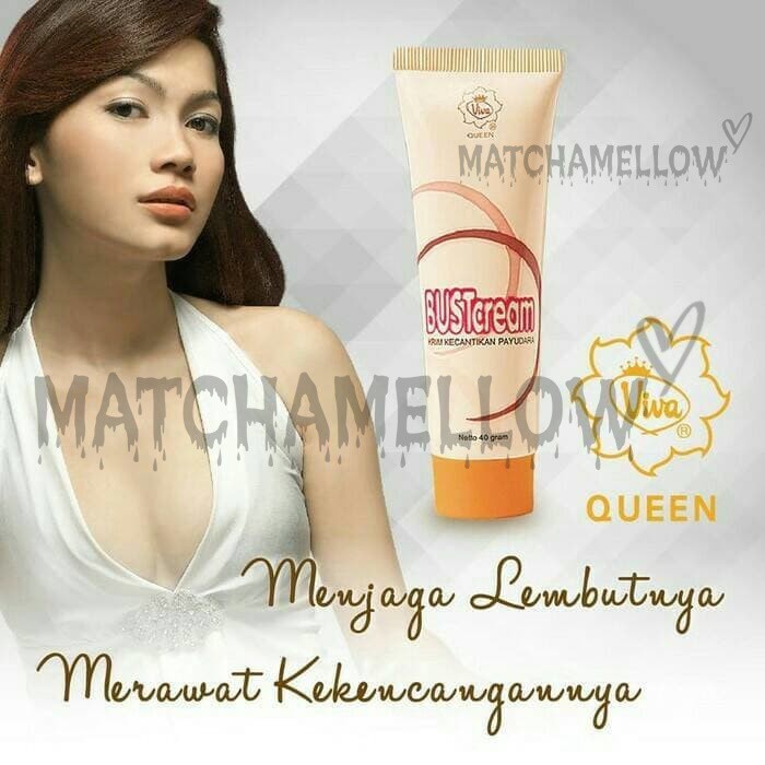 ❄️MATCHA❄️ VIVA QUEEN BUST CREAM - KRIM PENGENCANG PAYUDARA BPOM ORIGINAL