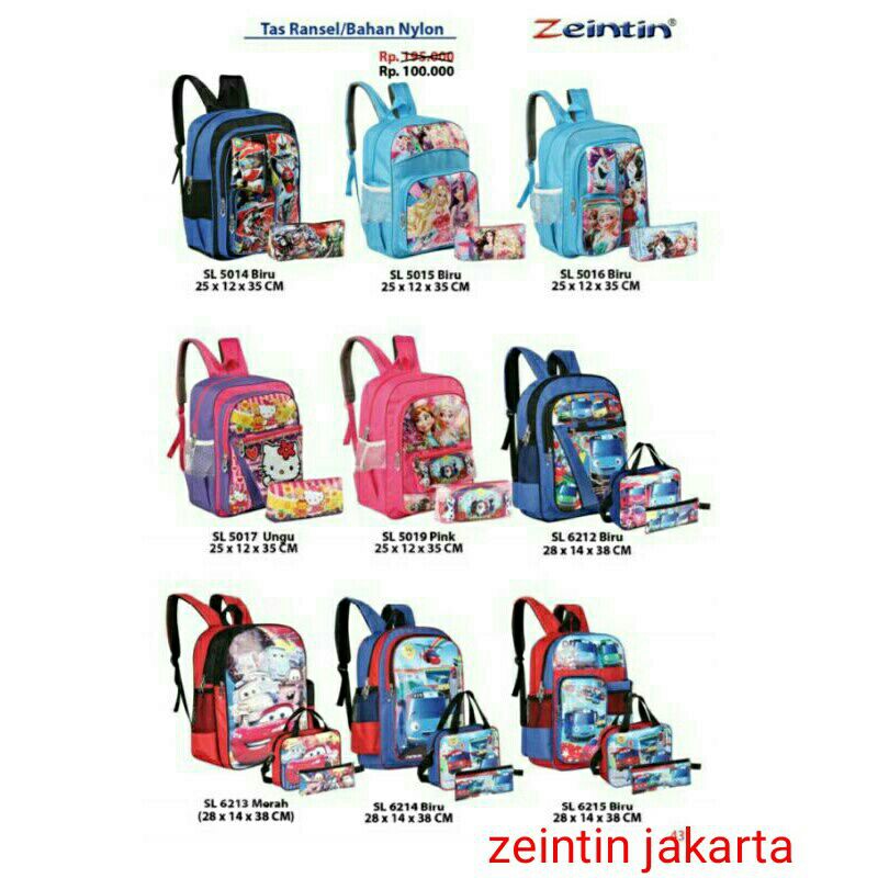 zeintin tas sekolah