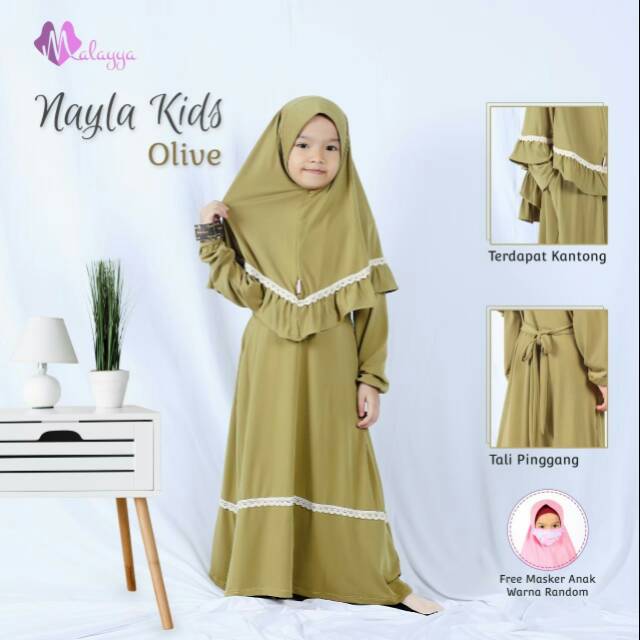 NAYLA KIDS // GAMIS ANAK