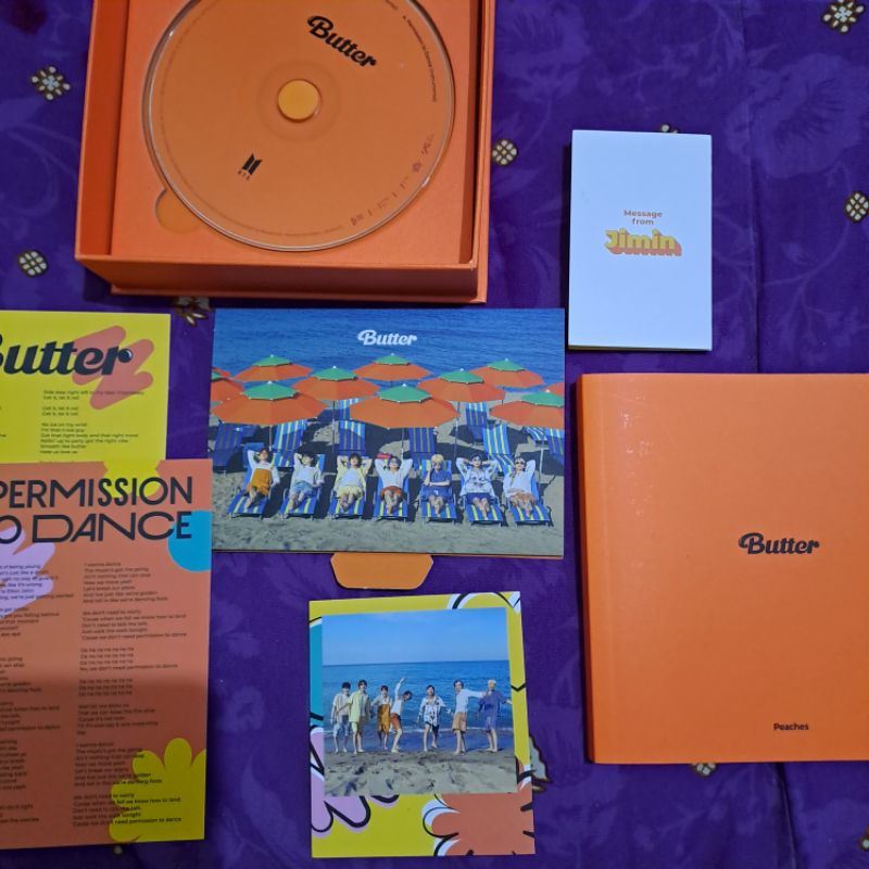 Pc jungkook peaches butter POB soekjin butter