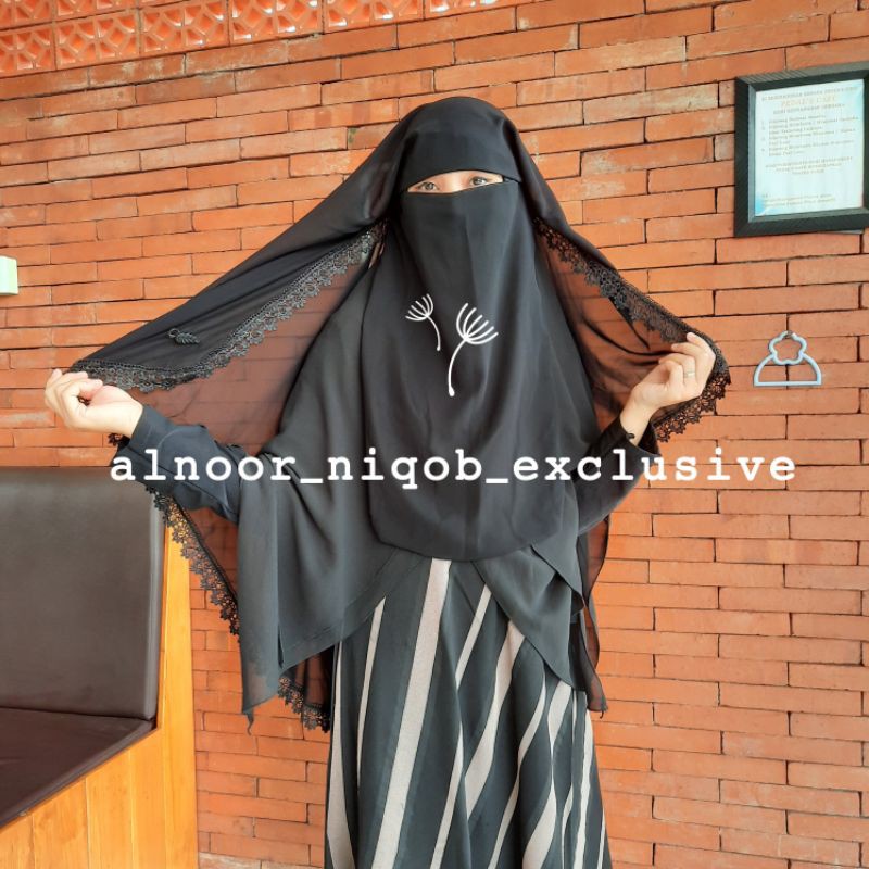 niqob yaman ISMAYA purdah butterfly