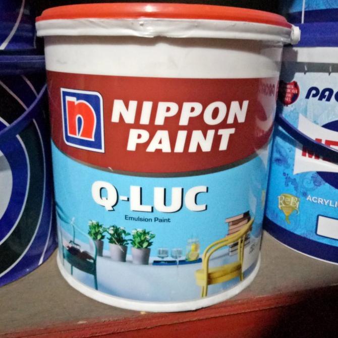 Cat Tembok Nippon Wall Paint Qluc Q Luc Interior Exterior Galon 4,5 Kg