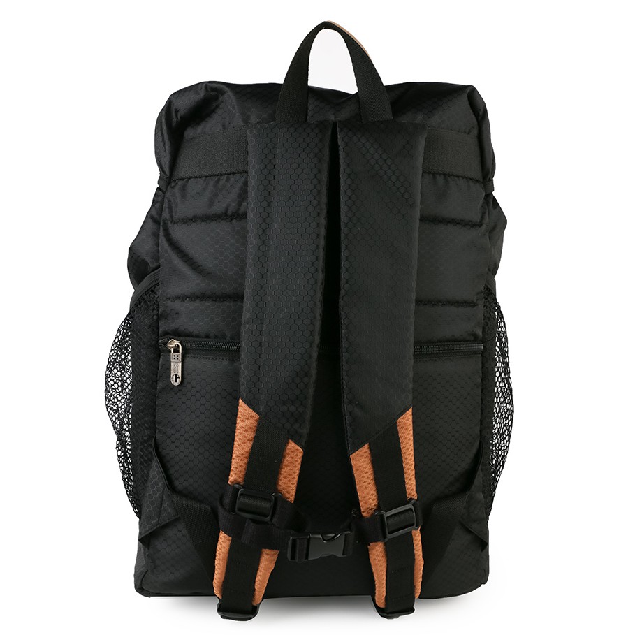 Crush Black | Tas Ransel Punggung Ori Bag Polos Pria Wanita Backpack Baru New | Urban Factor FORIND