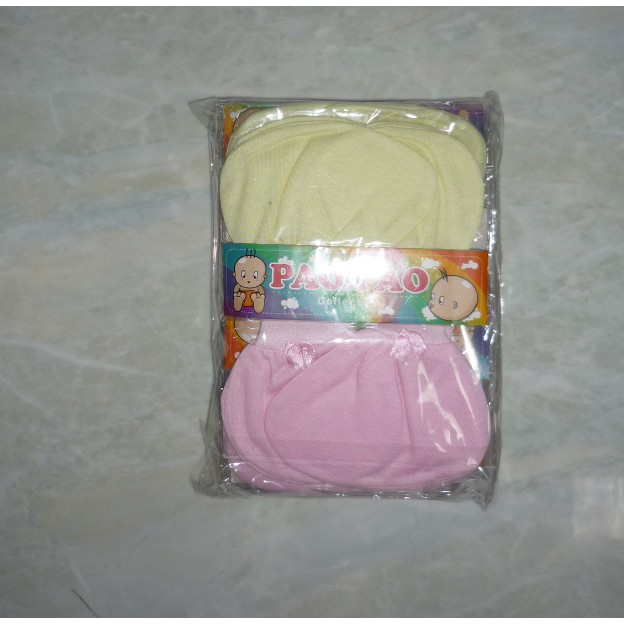 SARUNG TANGAN WARNA POLOS ISI 1 LUSIN / 12 SET PASANG TANGAN + KAKI, Dan Kaos Kaki Bayi Halus Warna Polos Model Pita KDE056 [250gr]