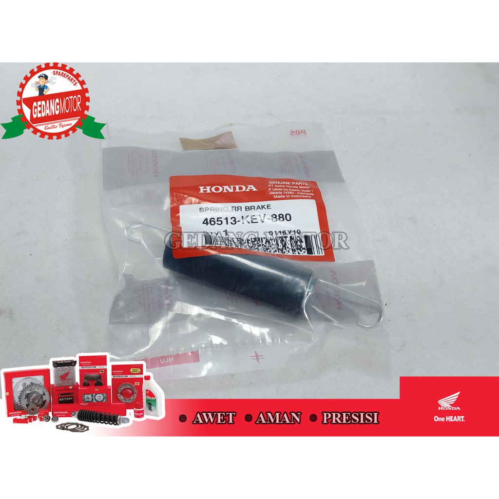 PER PEDAL REM SUPRA X SUPRA FIT LAMA ASLI AHM SPRING 46513-KEV-880