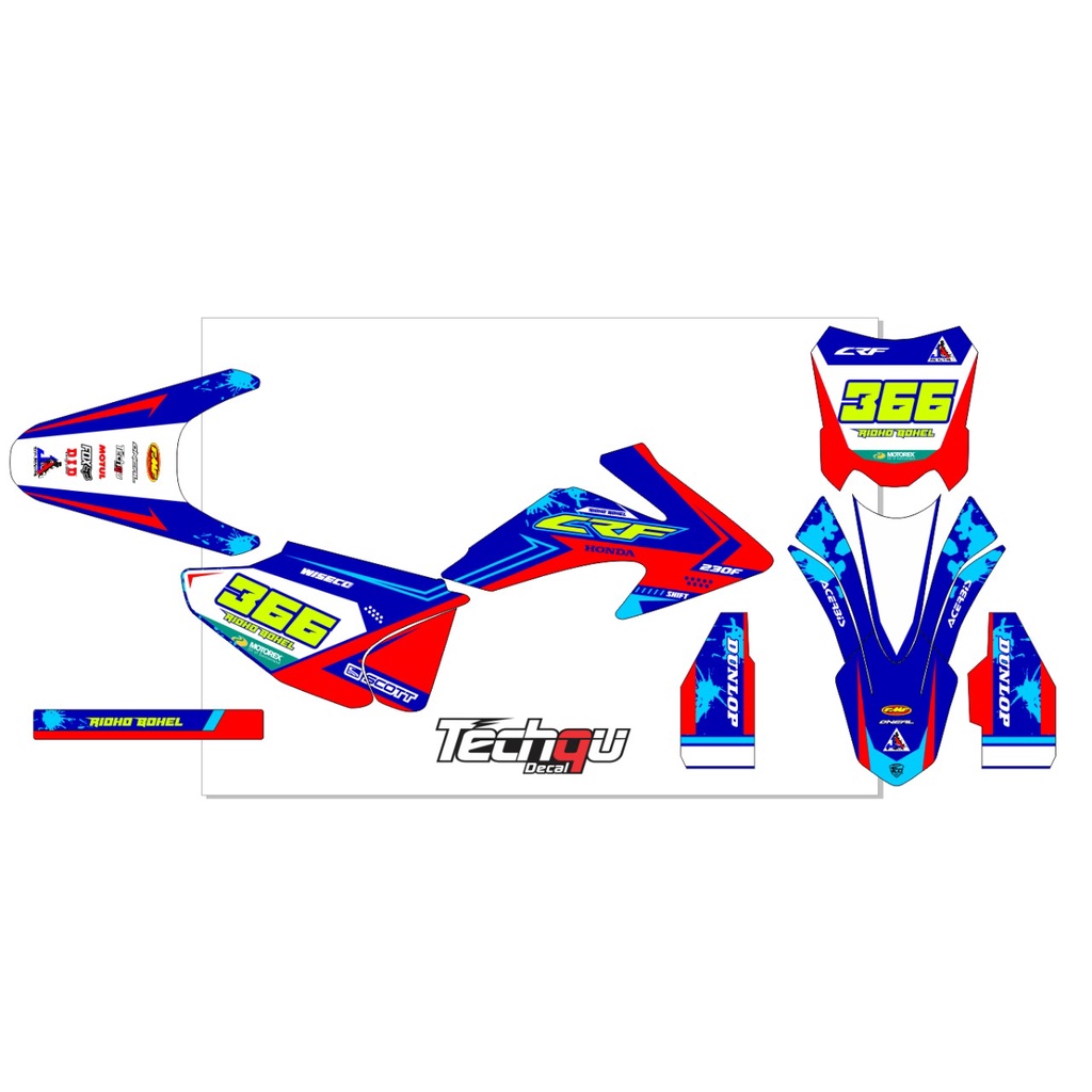 Decal CRF230 2010