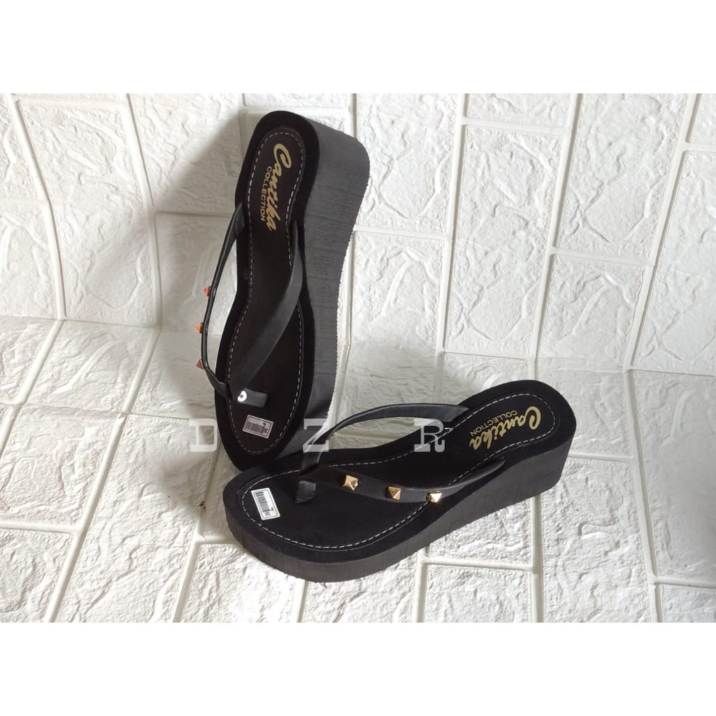 SANDAL WEDGES WANITA TERBARU MODEL DURI-DZR SANDAL MURAH